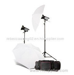 1000W Quartz Lights with Soft Umbrella kit