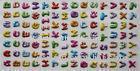 Custom Foam Alphabet Stickers , PVC Cute Puffy Stickers EN-71 Approved