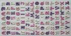 Waterproof Foam Alphabet Stickers , Funny 3D Puffy Alphabet Stickers