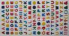 Non-toxic Foam Alphabet Stickers with Colored Self-adhesive Foam