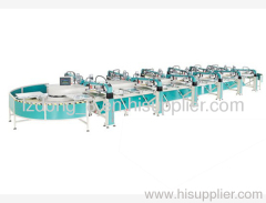 Oval Automatic Screen Printing Machine