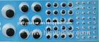 Black and White Googly Eyes Stickers Hard-plastic Shell Movable