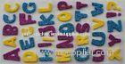 Customized PVC Sticker , Alphabet Colorful EVA Stickers For Stationery