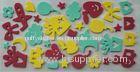 Colorful Removable Symbols PVC Sticker with Soft Edges OEM / ODM