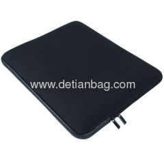 Black cool slim 13 inch laptop sleeves with zipper