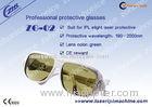 Professional Custom Yellow Laser Protection Eyewear For Yag Laser