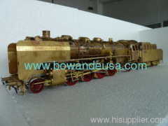 Brass Antique steam model train