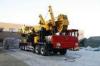 Truck Chassis Mounted Air Drilling Rig For Geothermal Well CMD100