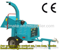 diesel mobile wood chipper