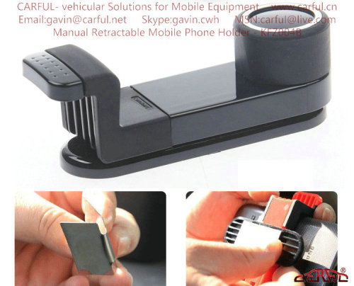 Manual Retractable Mobile Phone Holder - KFZ004B