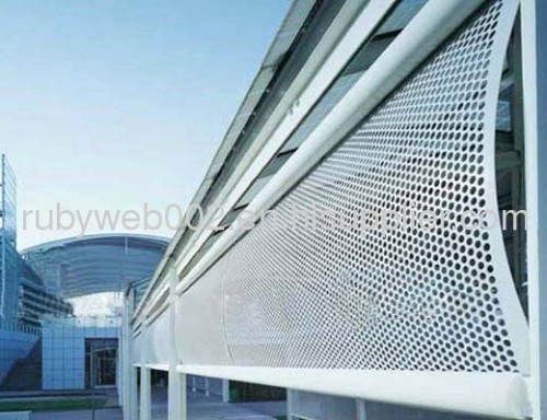aluminum mesh sheet perforated metal