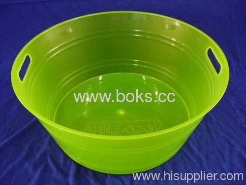 2013 green plastic big ice buckets