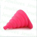 Collapsible Silicone Rubber funnels space saving.