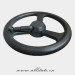 Grinding wheel hand operated