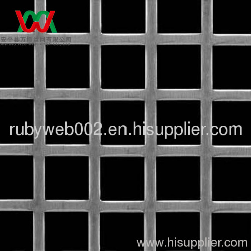 square hole 90 degree perforated metal