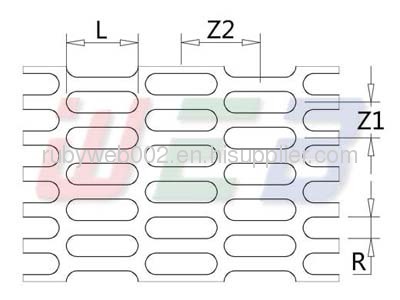 Slot holes perforated metal/perf metals