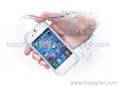 0.25mm-thick Waterproof Soft Case for iPhone 4 4s