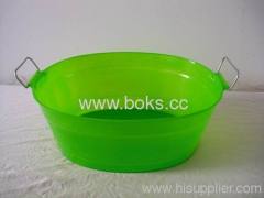 2013 small plastic ice buckets with handle