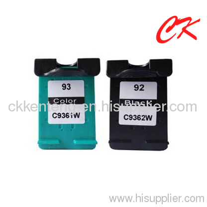 HP92 / HP93 ink cartridge for HP PSC 1507/HP PSC 1510/HP PSC 1510s