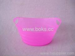 2013durable pink plastic mini ice buckets