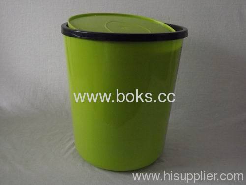 2013 green plastic waste bins with lid