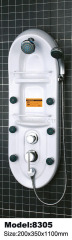 White Classic ABS shower panel