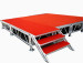 Factory Direct Marketing Plywood Aluminium Stage or steel stage / Mobile stage with Adjustable Height