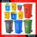 plastic recycled trash bin