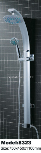 concise aluminum shower panel