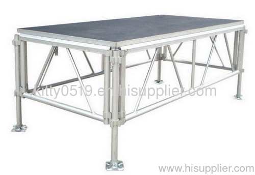 Factory Direct Marketing Aluminum Moving stage with Adjustable Height