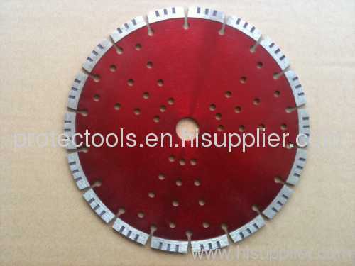 Turbo segmented blade with cooling hole