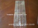 Frozen Food Plastic Heat Sealed Packaging Bag Transparent With Side Gusset
