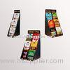 Trapezoid Paper POP Cardboard Display For Books With Customized