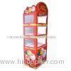 Advertising POP Floor Corrugated Cardboard Display For Store