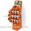 Silk Screen Printing Cardboard Display Rack For Store