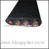 PVC Sheathed Conductor Flat Crane Cable , Resistant Oil 4 x 35