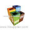 Printed Corrugated Cardboard Bump Bins Display Box For Road