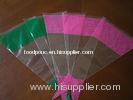 V - Shape Biodegradable Plastic Flower Sleeves With Intaglio Printing