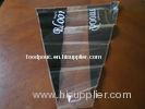 Cellophane Black Flower Plastic Sleeves Polypropylene With Custom Printed