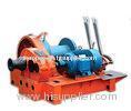 5 Ton - 15 Ton Electric Wire Rope Winch For Hoisting , Fast Slides Windlass