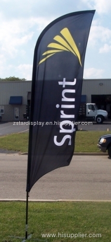 Quill flag Banners, feather flag banner, advertising flag banner