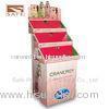 Paperboard Trapezoid Cardboard Floor Display POP Display Stand