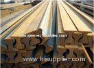 Flat Car Steel Crane Rail For Bridge Construction , European Standard