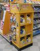 Three Floor Cardboard Magazine Display Tiered Retail Display