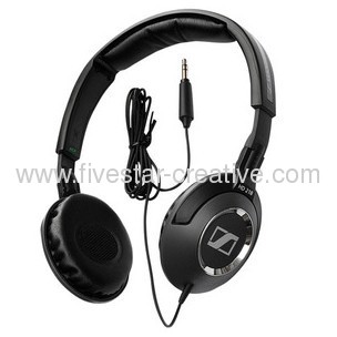 Sennheiser HD218 Closed Back On Ear Stereo Headphones Black