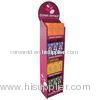 Tiered Greeting Card Cardboard Display Stands For Promotion