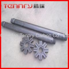 Aluminum Degassing Graphite Rotor