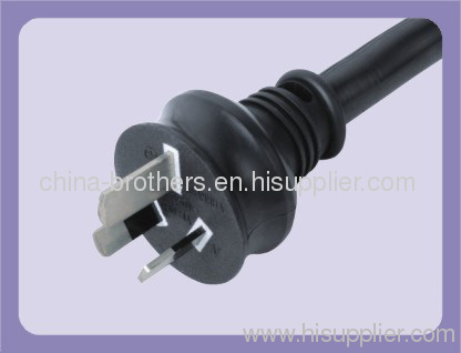 3 pin flat australia power plug with iec320 c13 connector