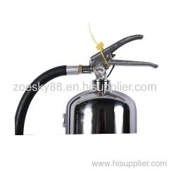 4L 6L 9L 12L Portable stainless steel fire extinguisher ,stainless steel extinguisher