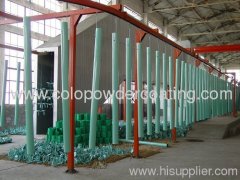 electrostatic automatic painting line